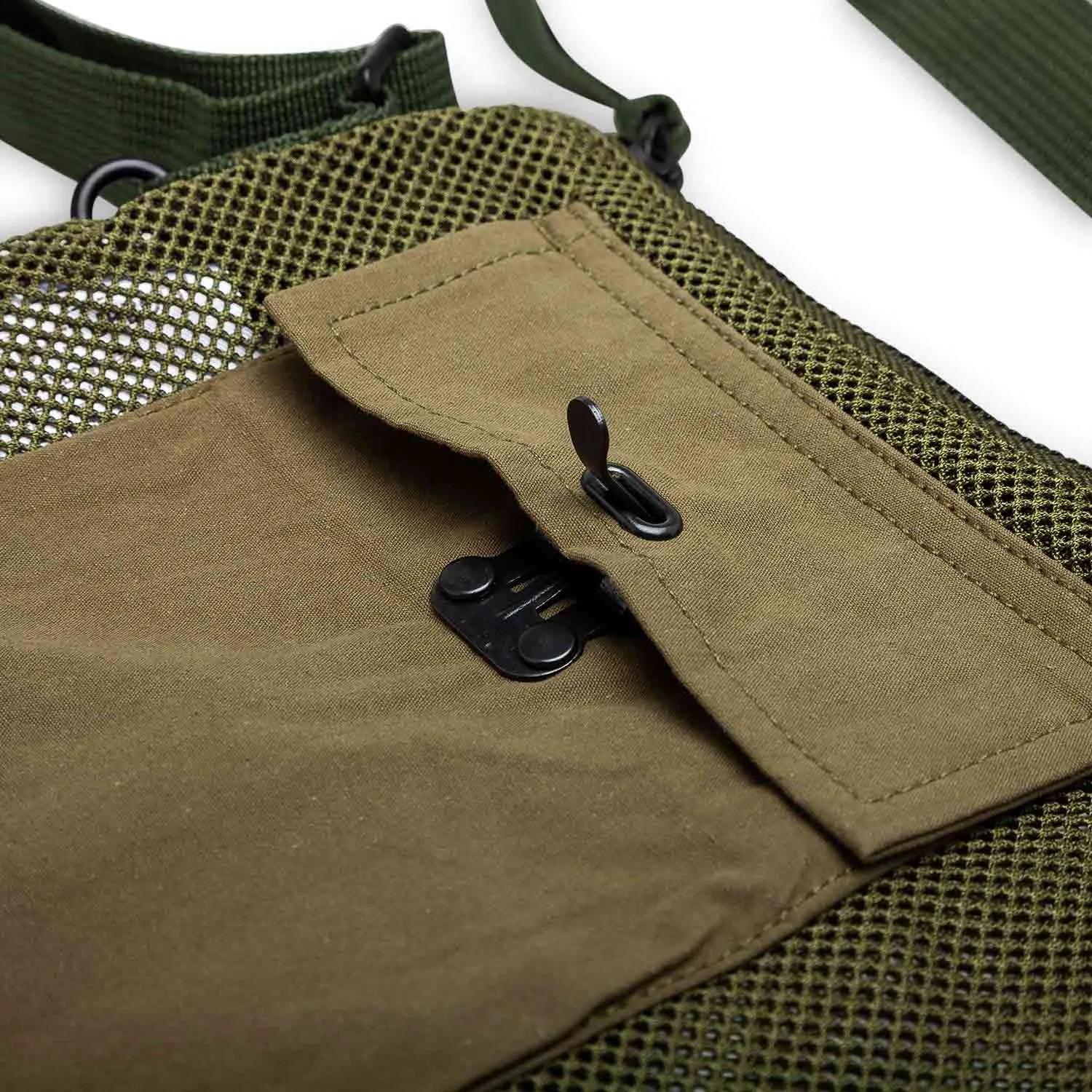 Club Stubborn Olive Combat Shoulder Bag