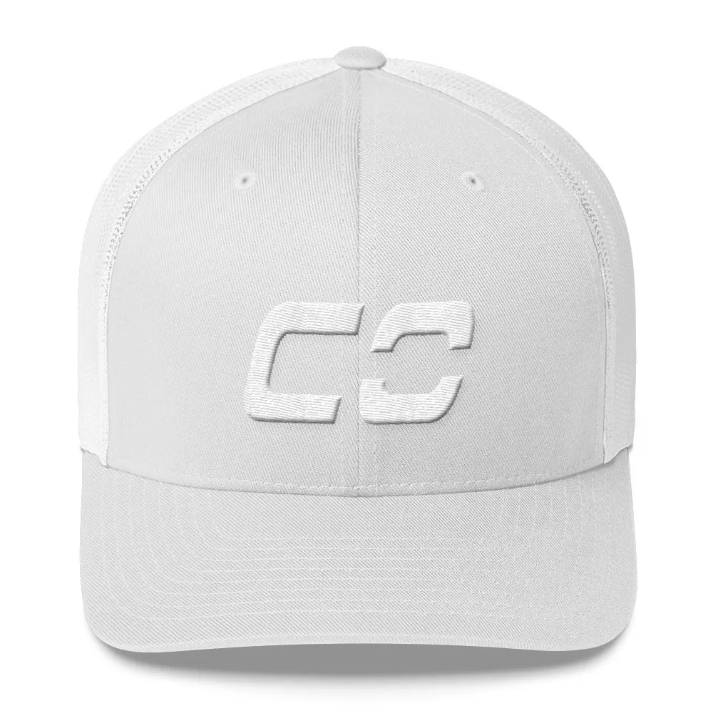 Colorado trucker cap with white embroidery - CO - various color options