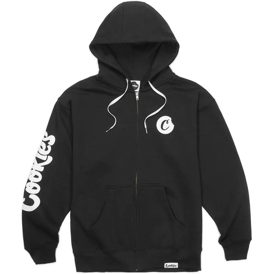 Cookies C-Bite Hoodie with Logo Zipper