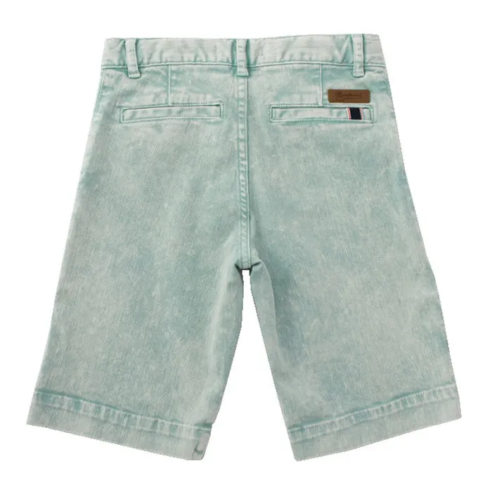 Cooper Bermuda Aqua Green Shorts