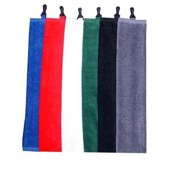 Cotton Golf Towel with Tri-Fold Design