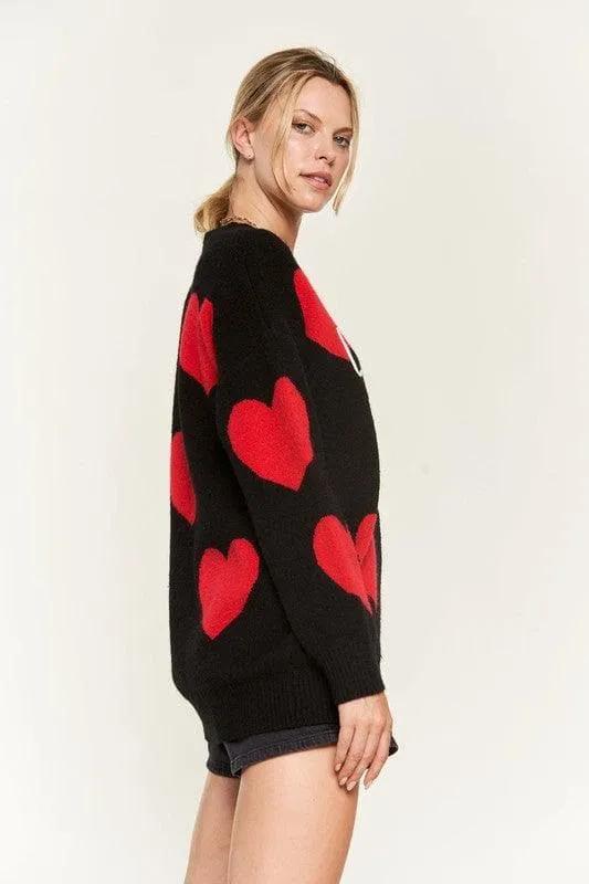 Cozy Oversized Love Forever Sweater