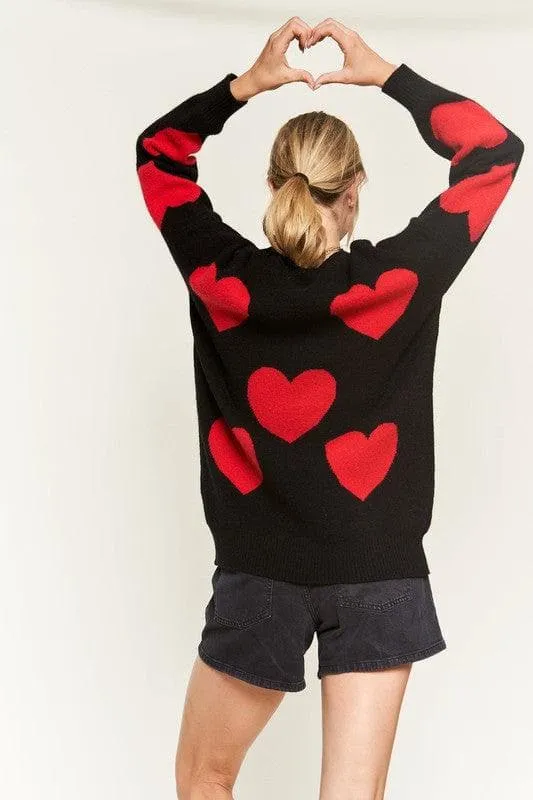 Cozy Oversized Love Forever Sweater