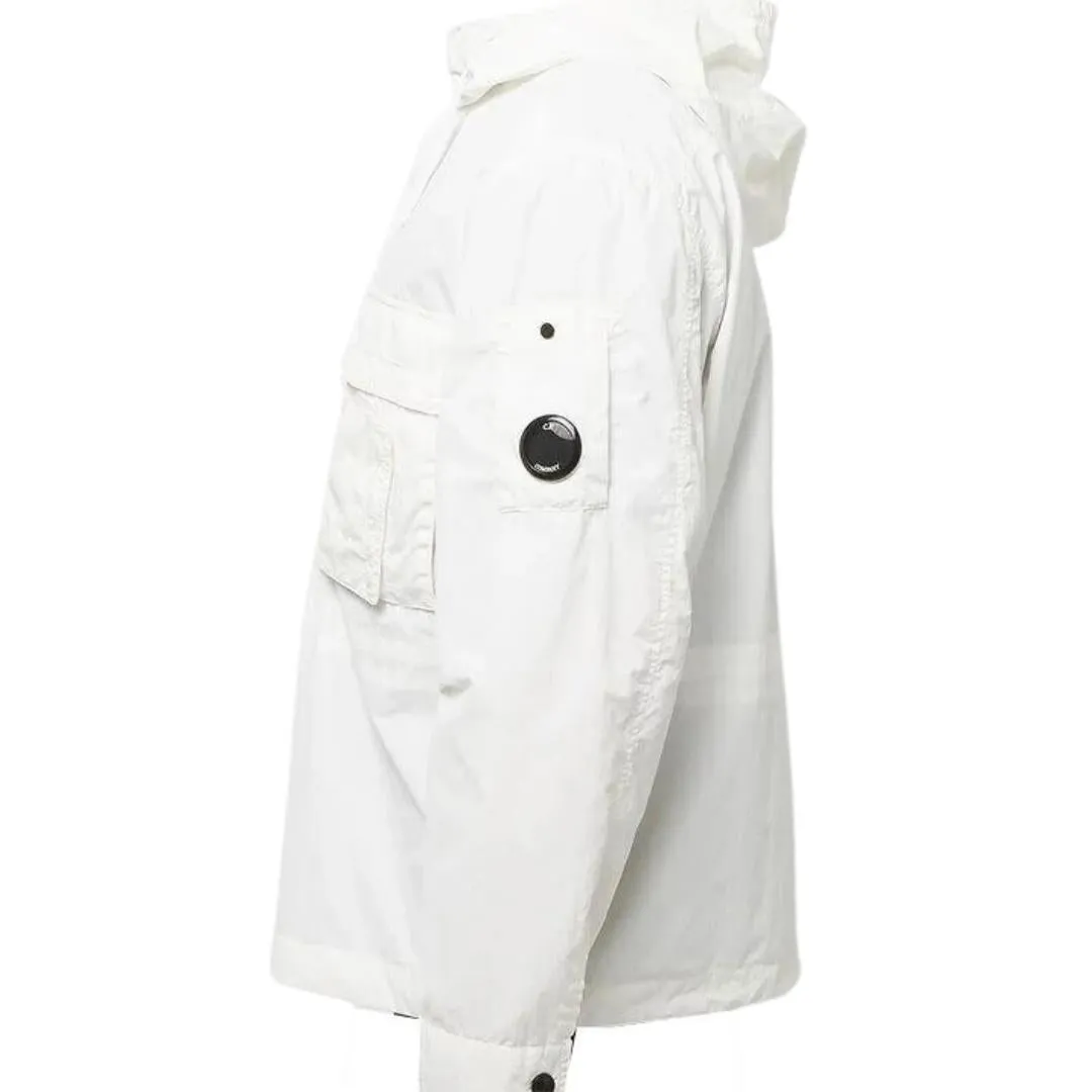 C.P. Company Men's White Jacket - Style 14CMOS102A 005991G 103