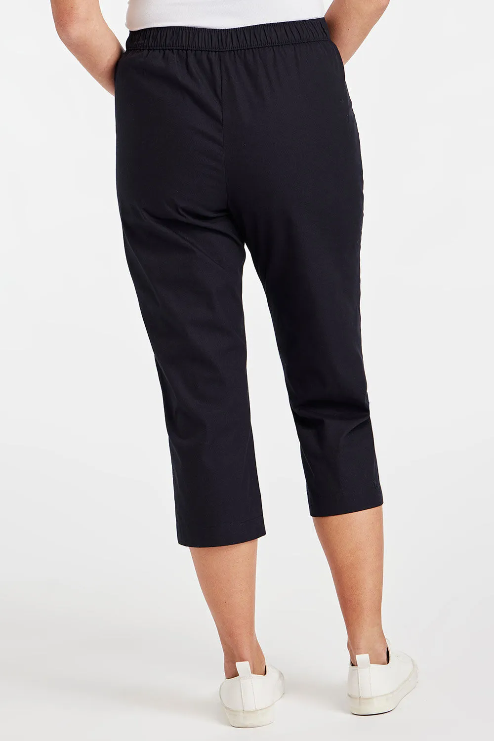 Cropped Elasticated Pants