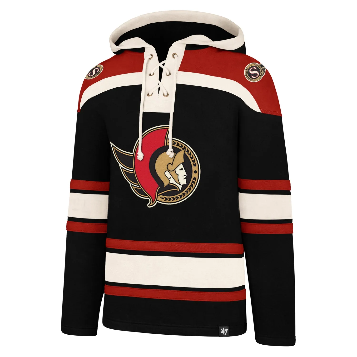 Custom Ottawa Senators 47-inch Lacer Fleece Hoodie