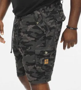 Big Men's Camouflage Cargo Print Shorts (ZAVIER)