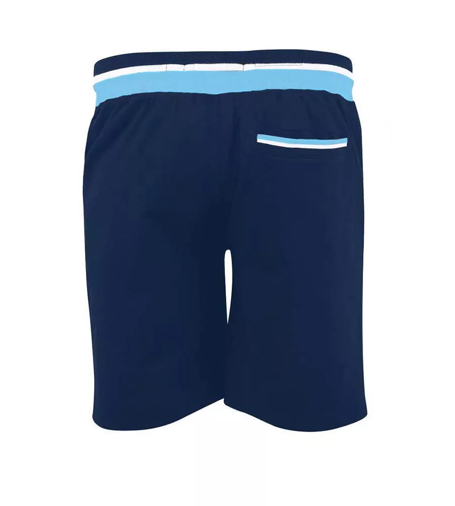 Men's Navy Elasticated Waist Pocket Shorts (DAGENHAM 2)