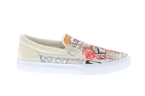 DC Basquiat Manual Slip White Men's Limited Collaboration Sneakers