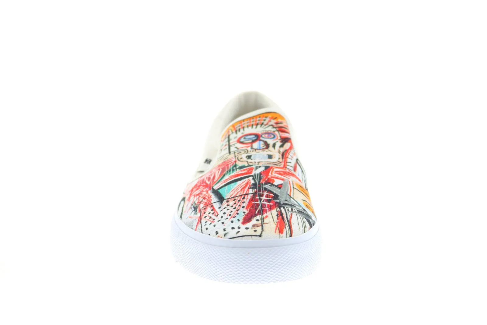 DC Basquiat Manual Slip White Men's Limited Collaboration Sneakers