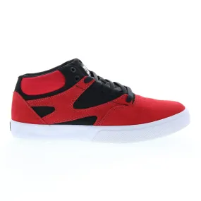 DC Kalis Vulc Mid Mens Red Skate Sneakers - ADYS300622-ATR