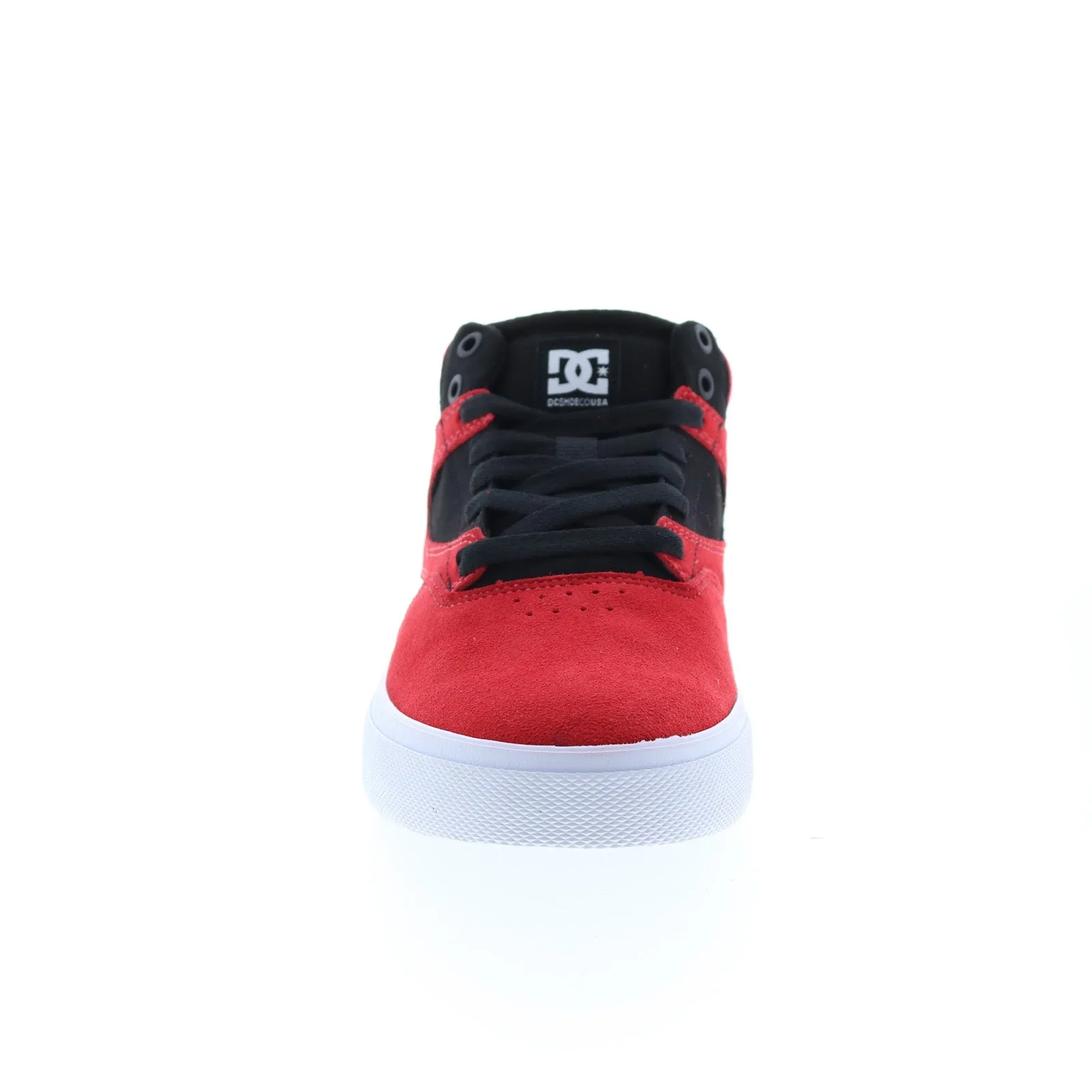 DC Kalis Vulc Mid Mens Red Skate Sneakers - ADYS300622-ATR