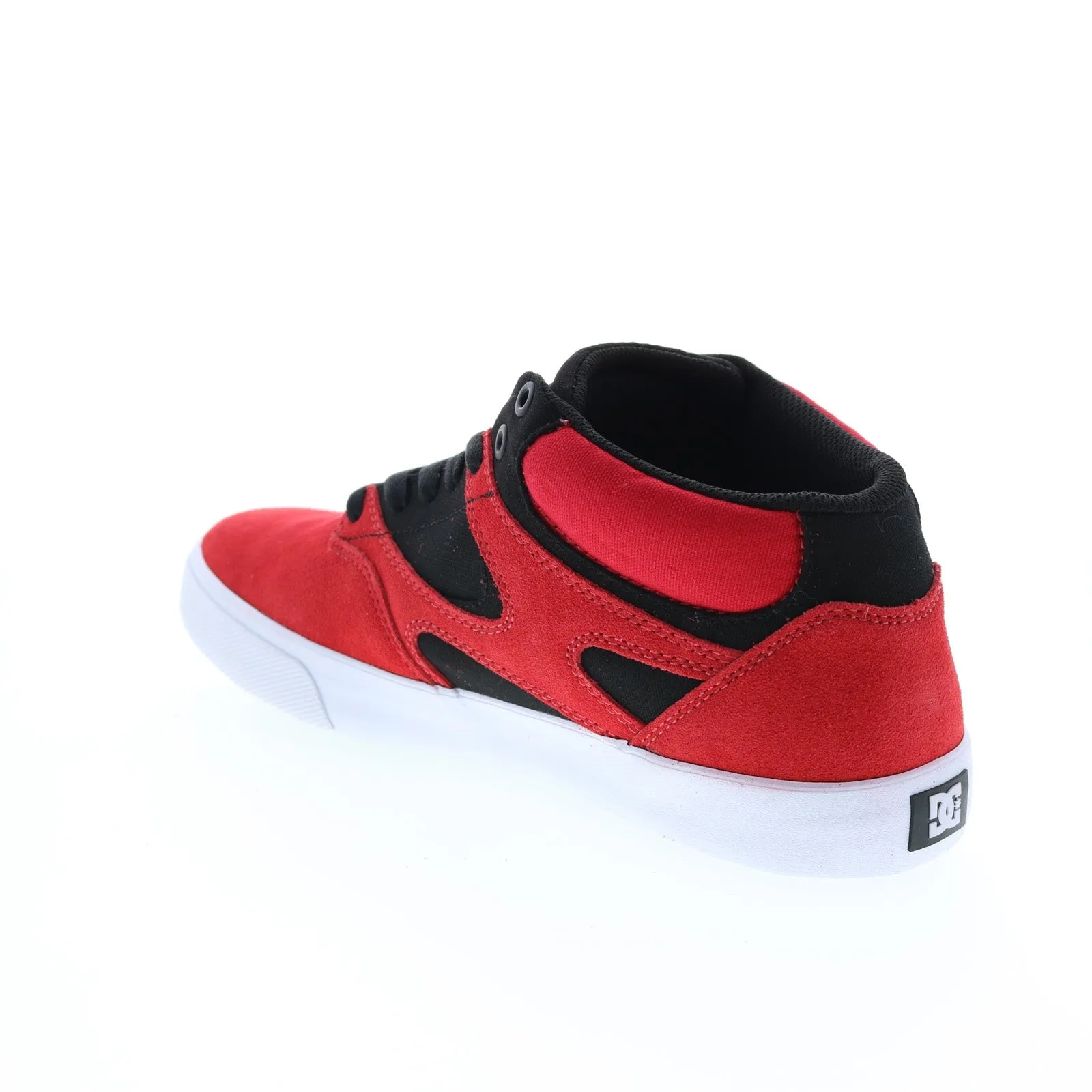 DC Kalis Vulc Mid Mens Red Skate Sneakers - ADYS300622-ATR