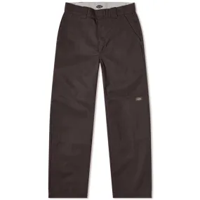 Dickies Loose Fit Double Knee Work Pant Length 32 - Dark Brown - Best Price & Available Now