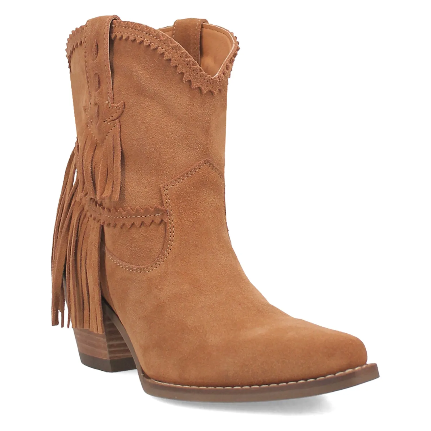 Dingo Women's Camel Leather Fashion Boots