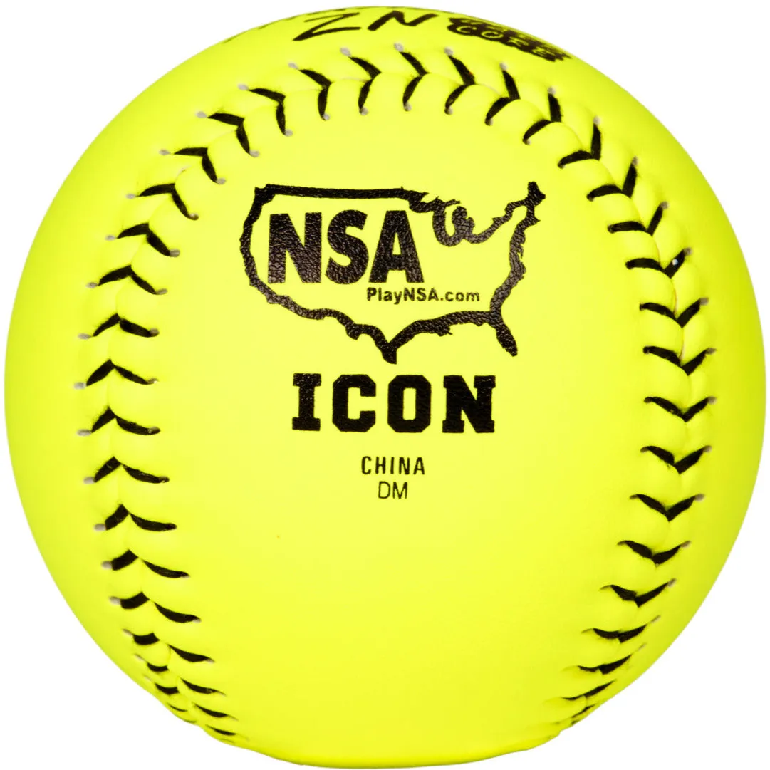 Dudley Thunder ZN Hard Core ICON 12 44/400 Slowpitch Softballs