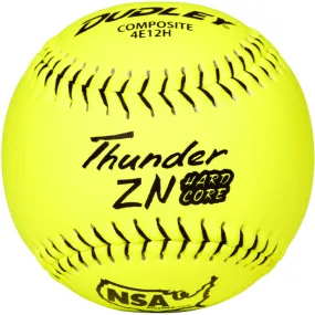 Dudley Thunder ZN Hard Core ICON 12 44/400 Slowpitch Softballs