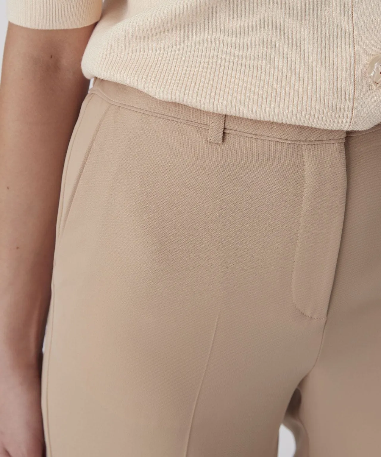 Easy Care Straight Leg Trousers