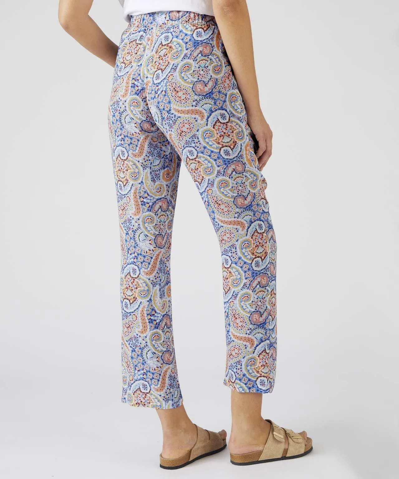 Ecovero Paisley Pattern Trousers