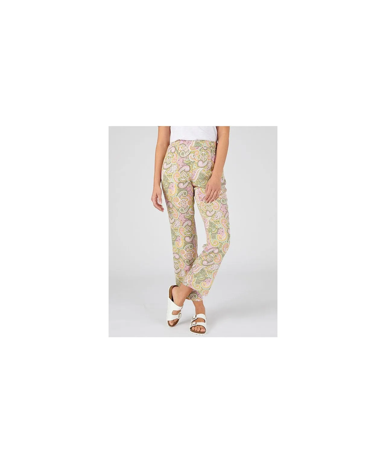 Ecovero Paisley Pattern Trousers