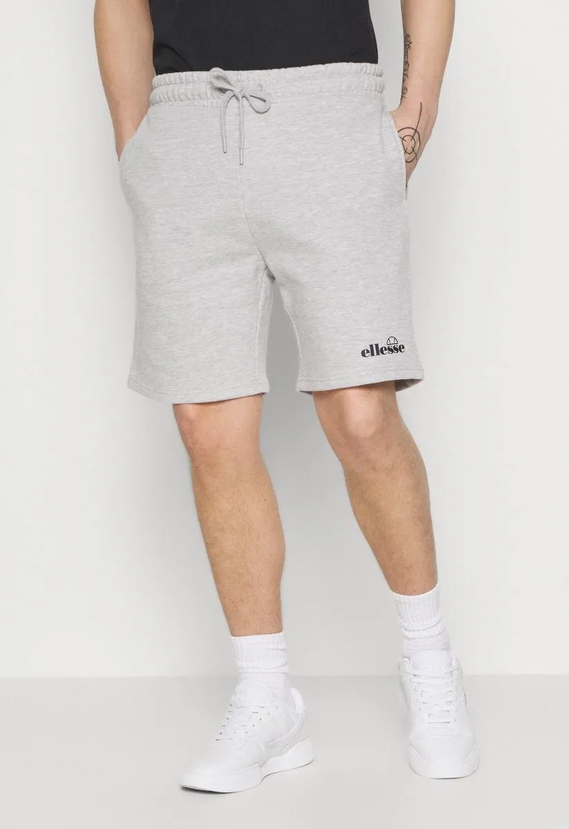 Grey Marl Molla Sweat Shorts by Ellesse