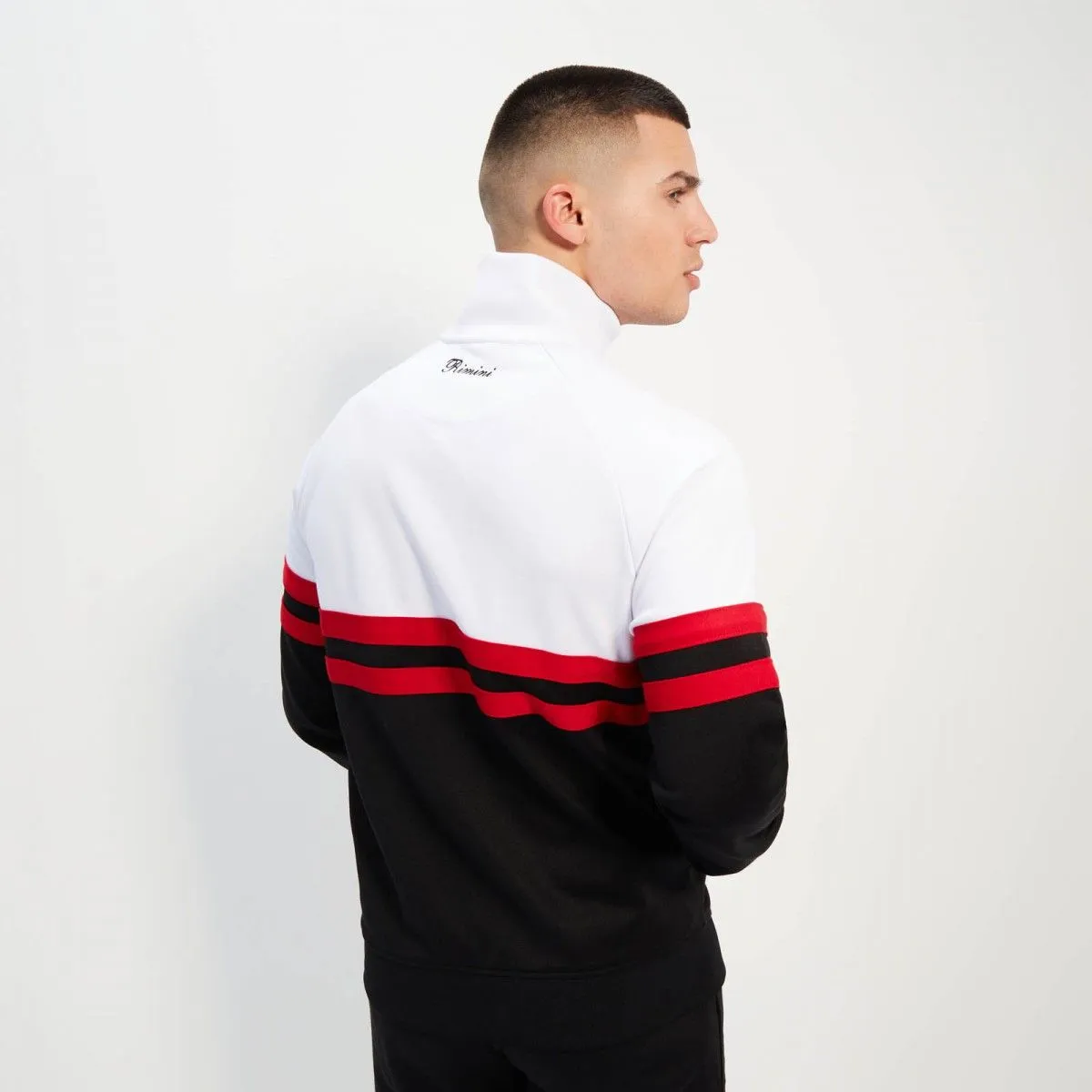 Ellesse White/Black Rimini Track Jacket