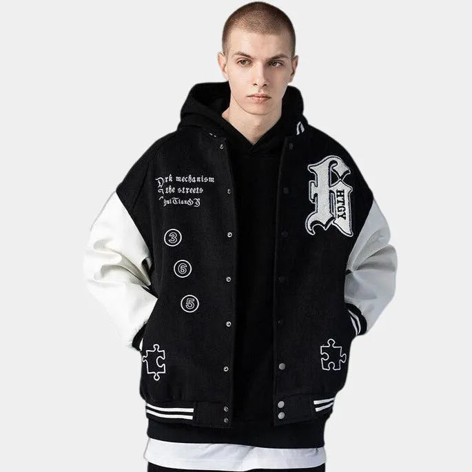 Embroidery Baseball Jacket