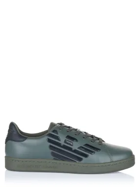 Emporio Armani olive shoes