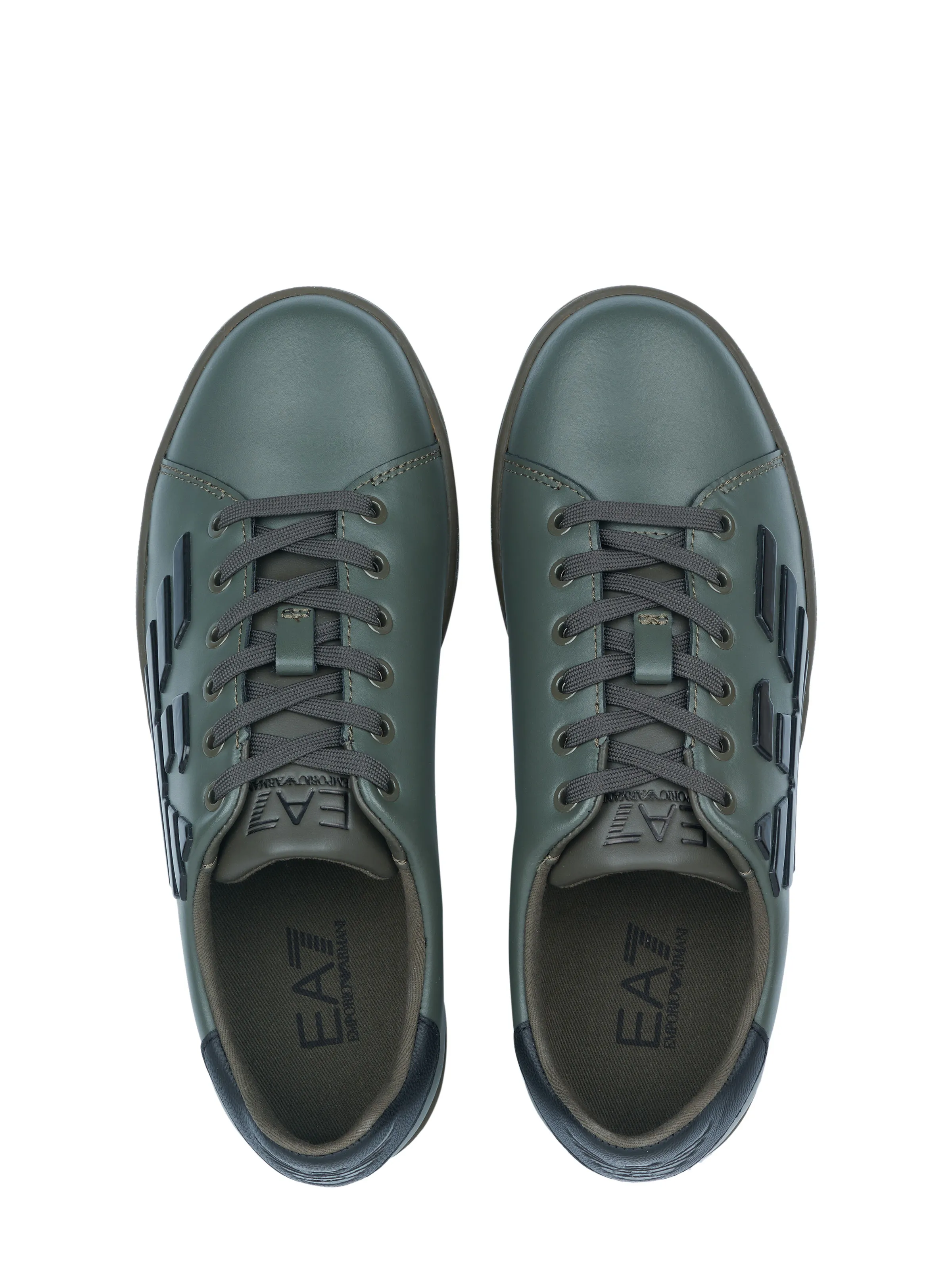 Emporio Armani olive shoes