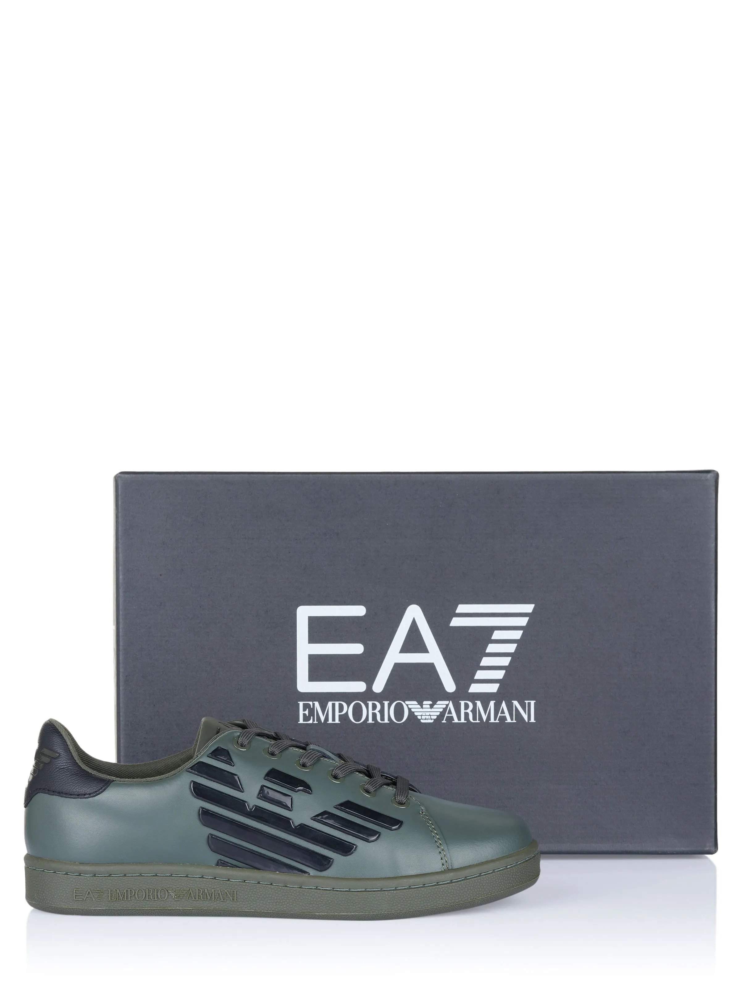 Emporio Armani olive shoes