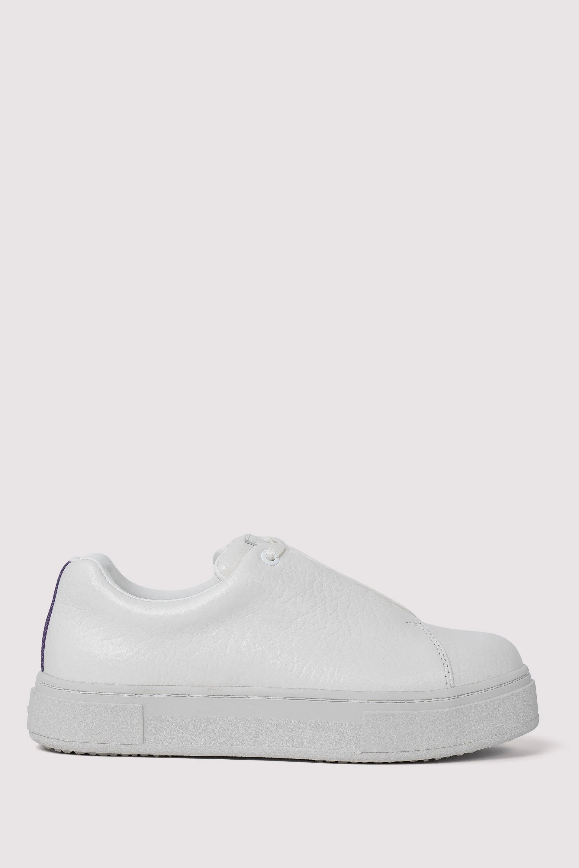 Eytys Tumbled White Low Top Sneaker - Doja