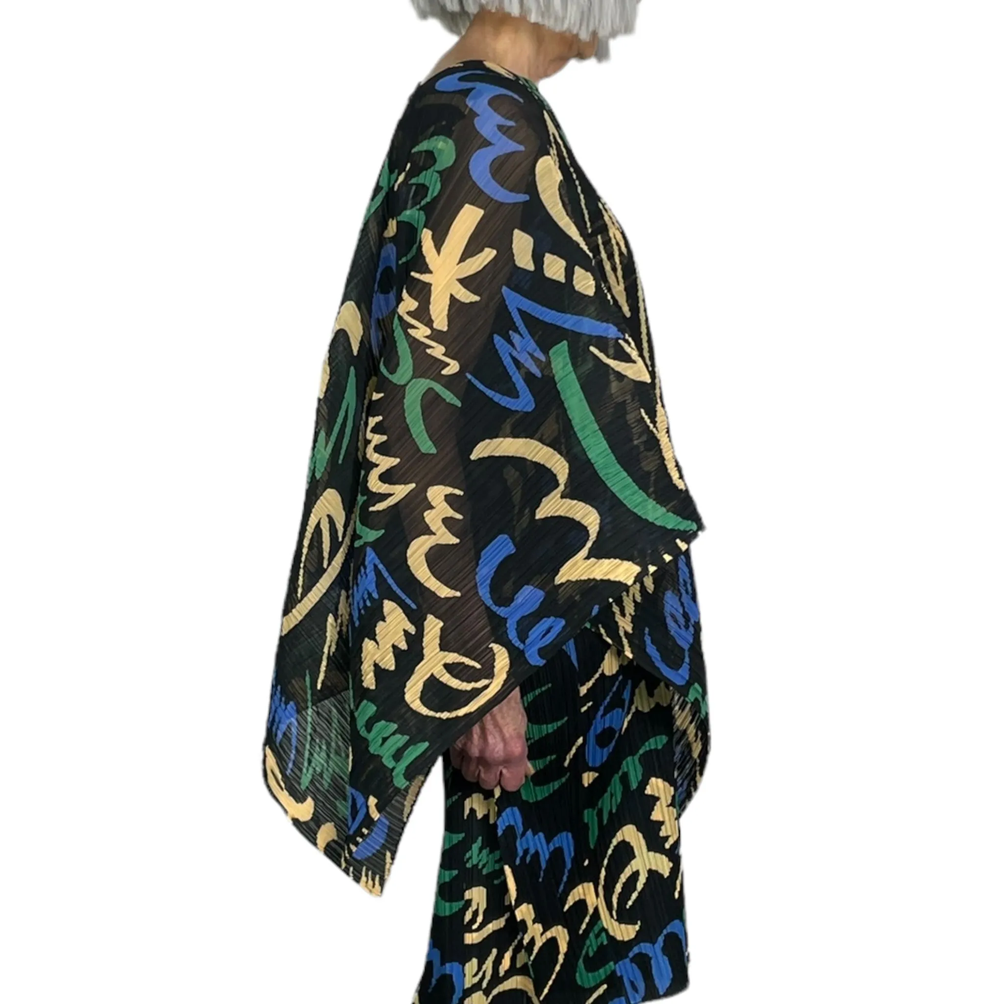 Fashionable Fizzy Print Madame-T Stole