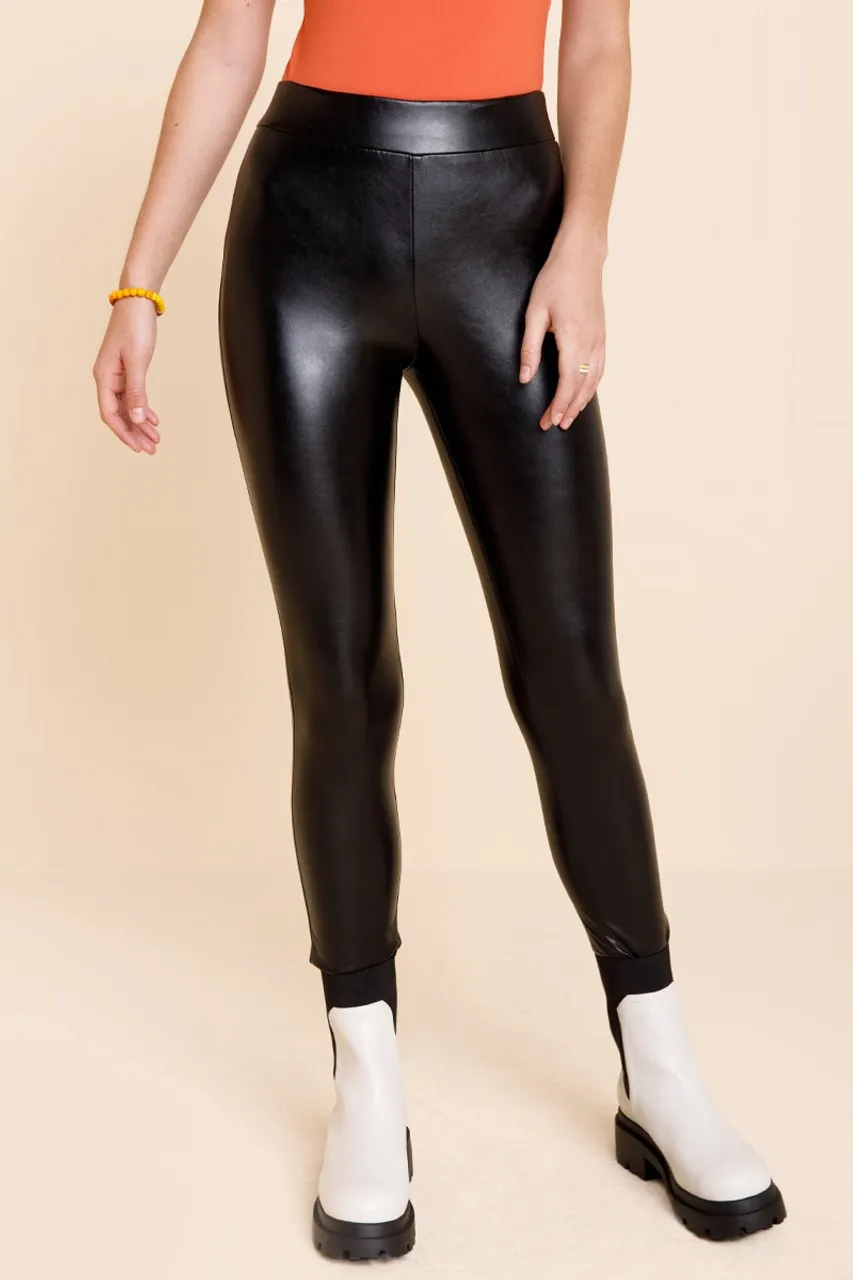 Faux Leather Leggings - Zoey