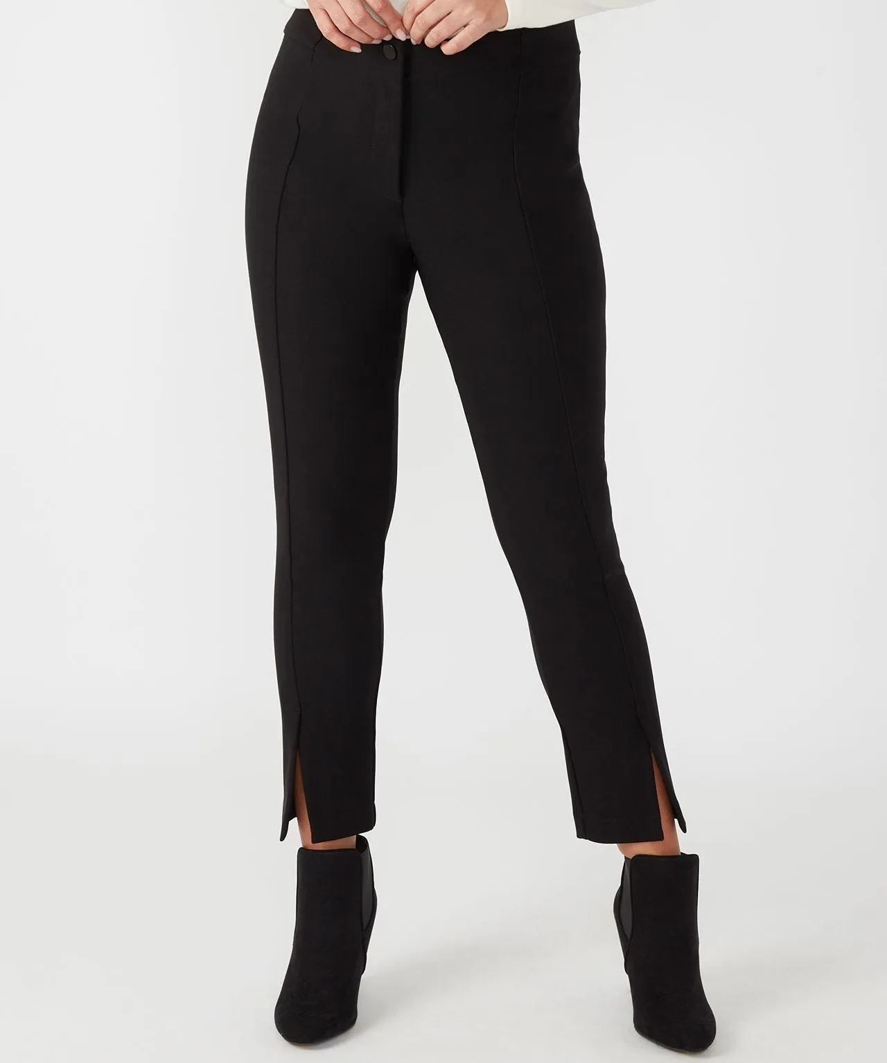 Ankle Grazer Slim Trousers by First Avenue