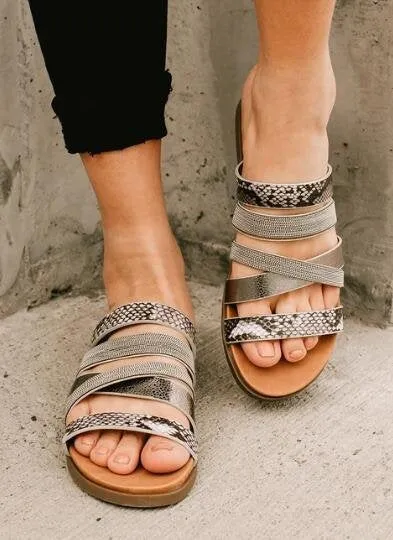 Casual Open-Toed Beach Sandals