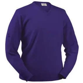 Glenbrae V-Neck Lambswool Sweater