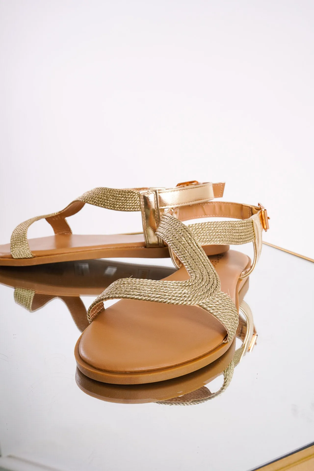 Golden Sandals