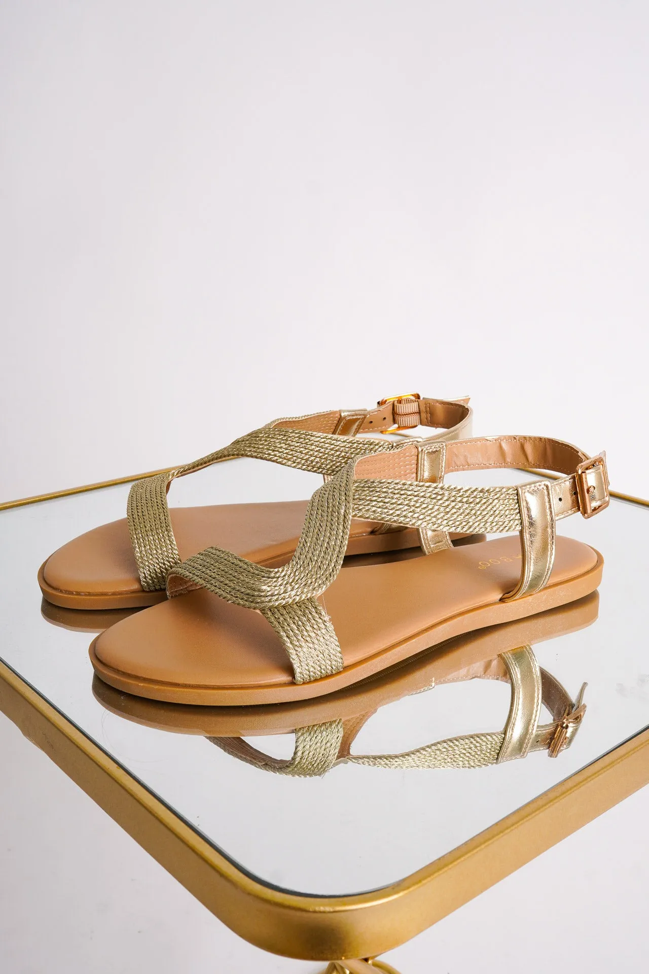 Golden Sandals