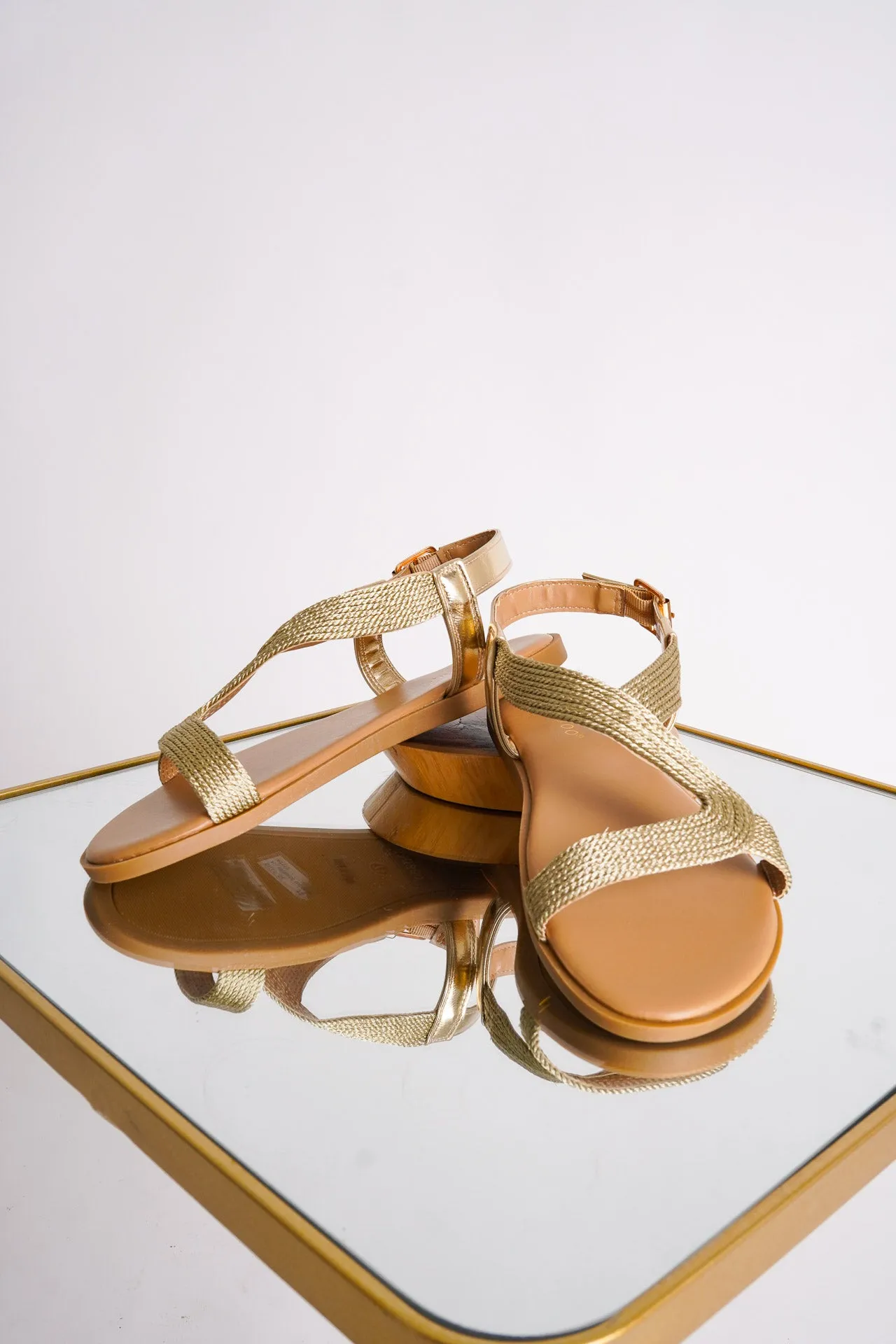 Golden Sandals