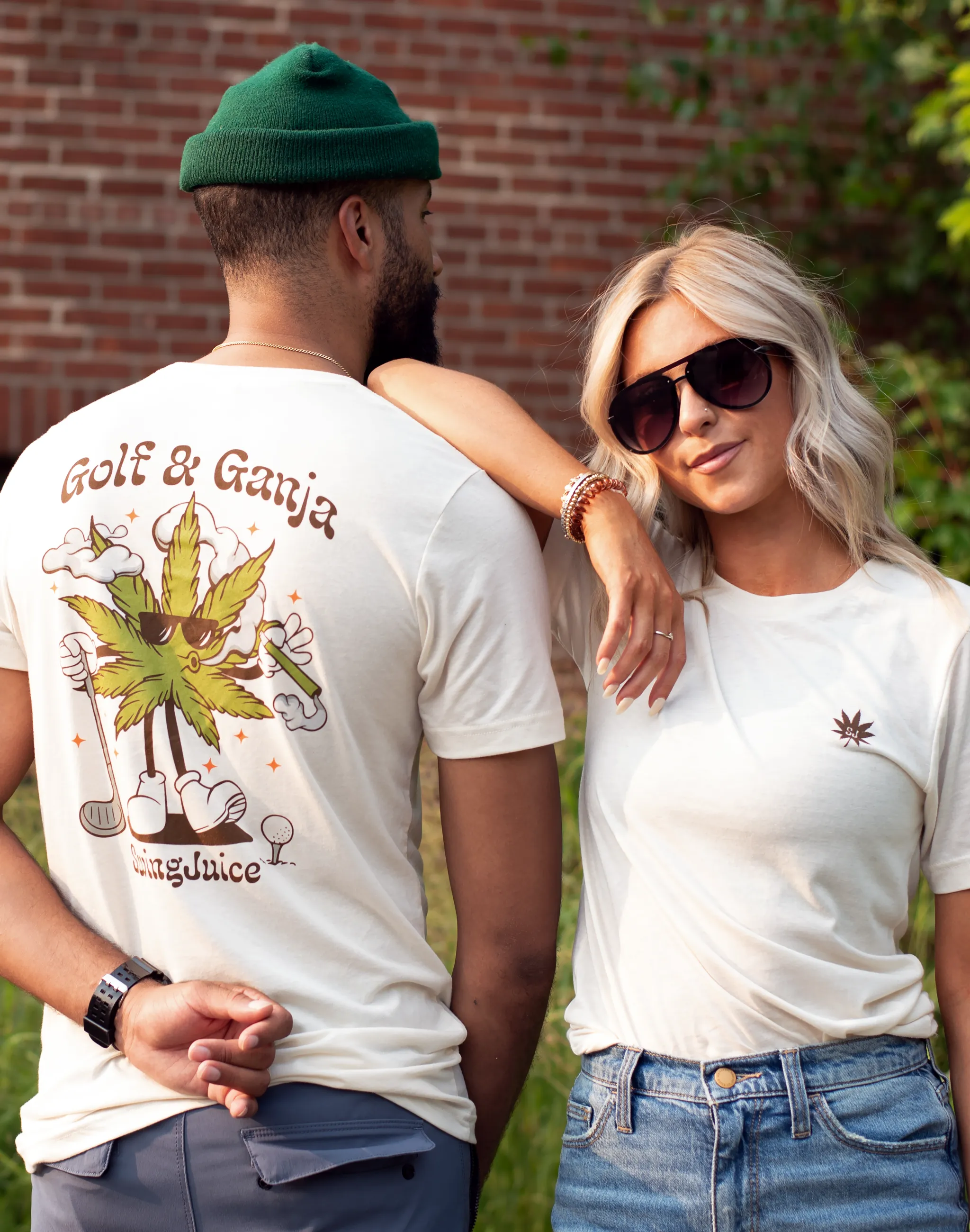 Golf and Marijuana Multi Unisex Shirt