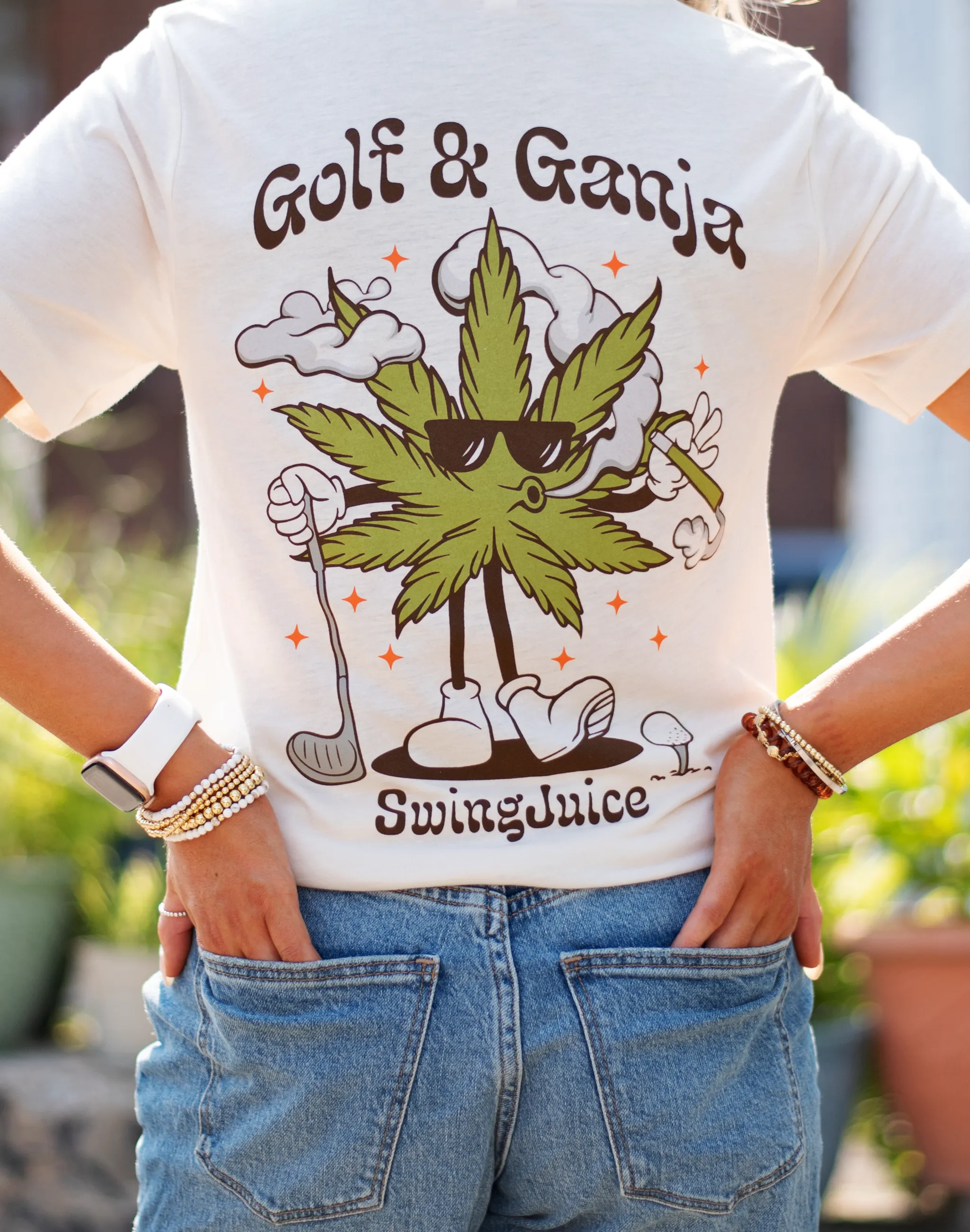 Golf and Marijuana Multi Unisex Shirt