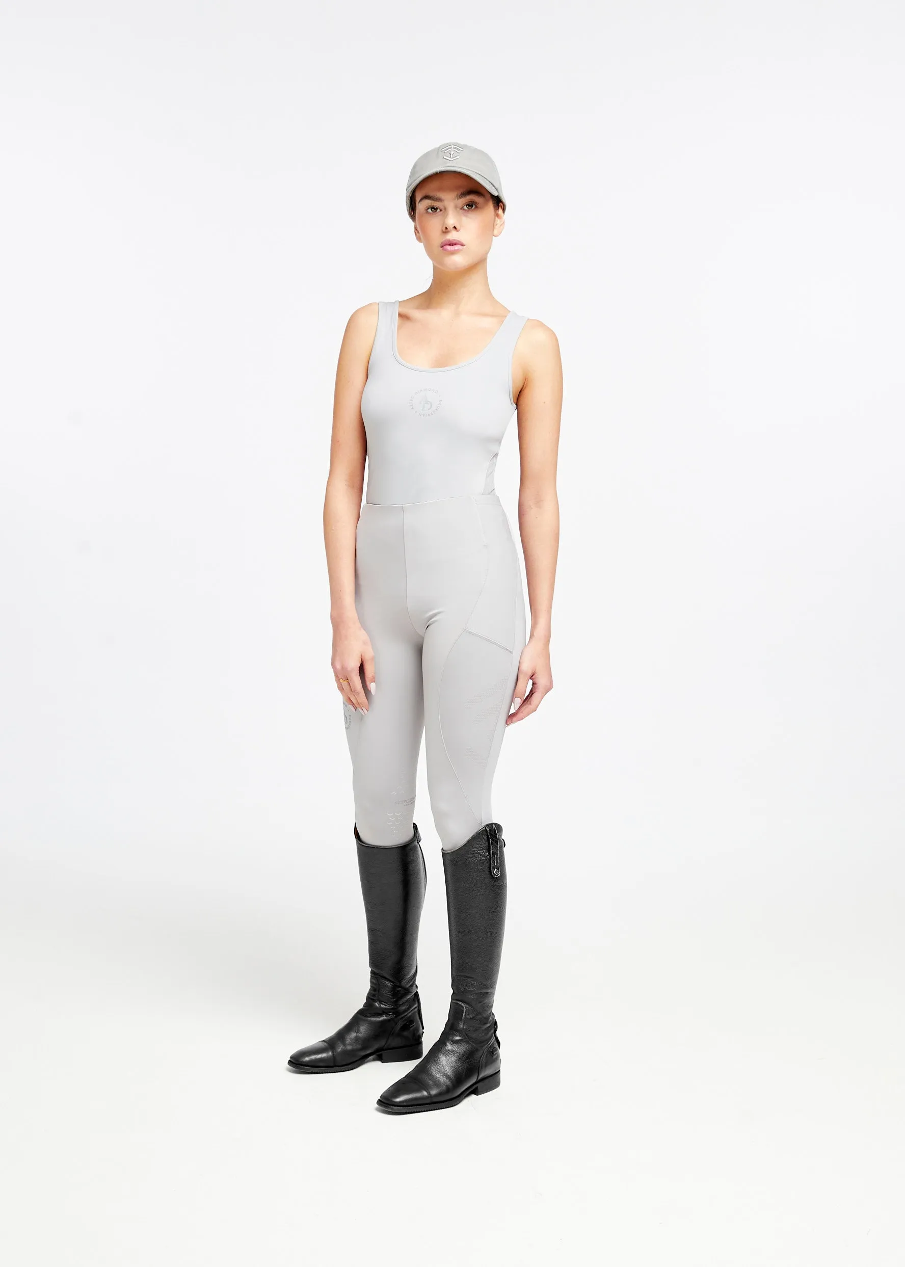 Gray Equestrian Leggings