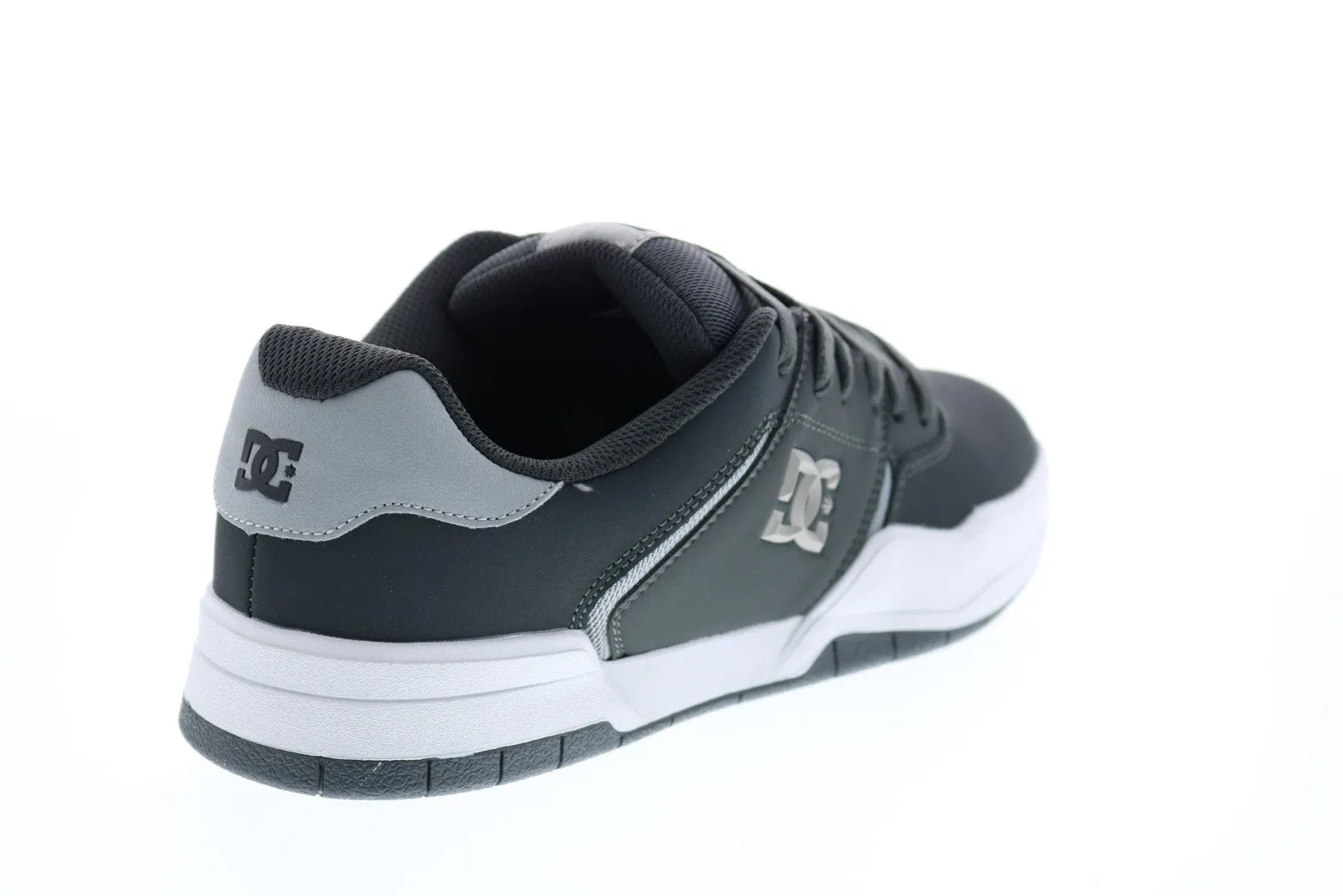 Gray Synthetic Skate Sneakers Shoes for Men - DC Central ADYS100551