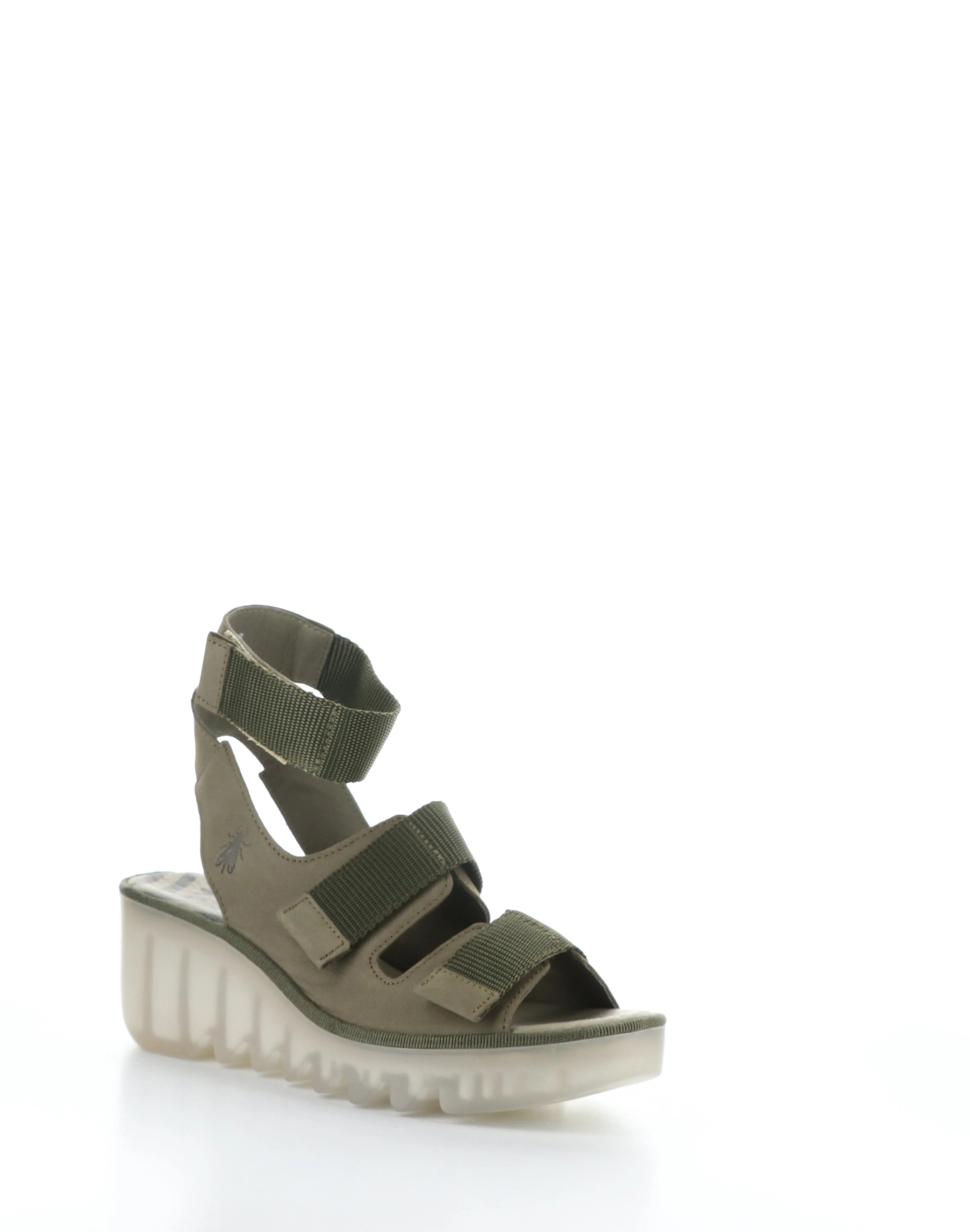 Green Velcro Sandals - BECH474FLY