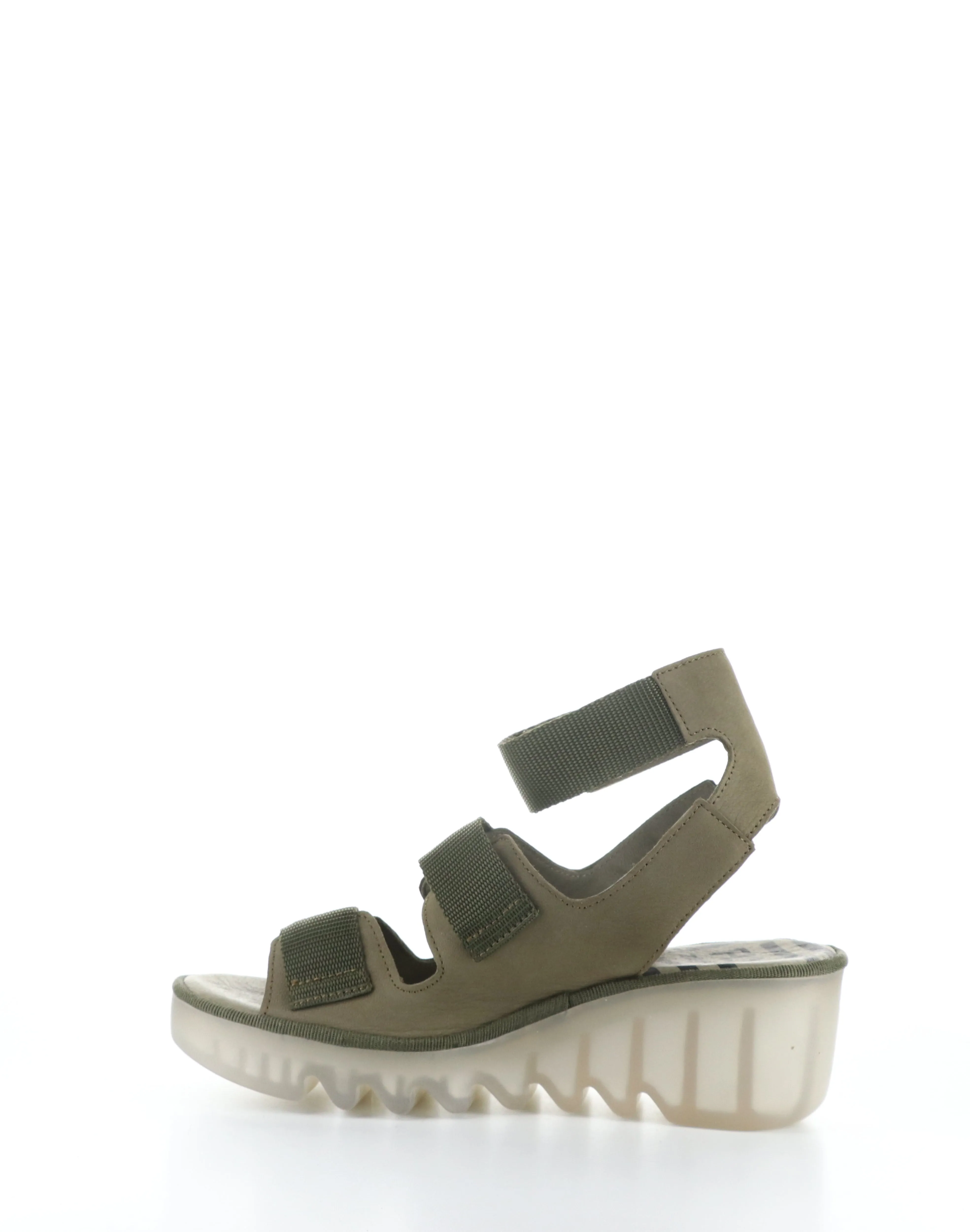 Green Velcro Sandals - BECH474FLY