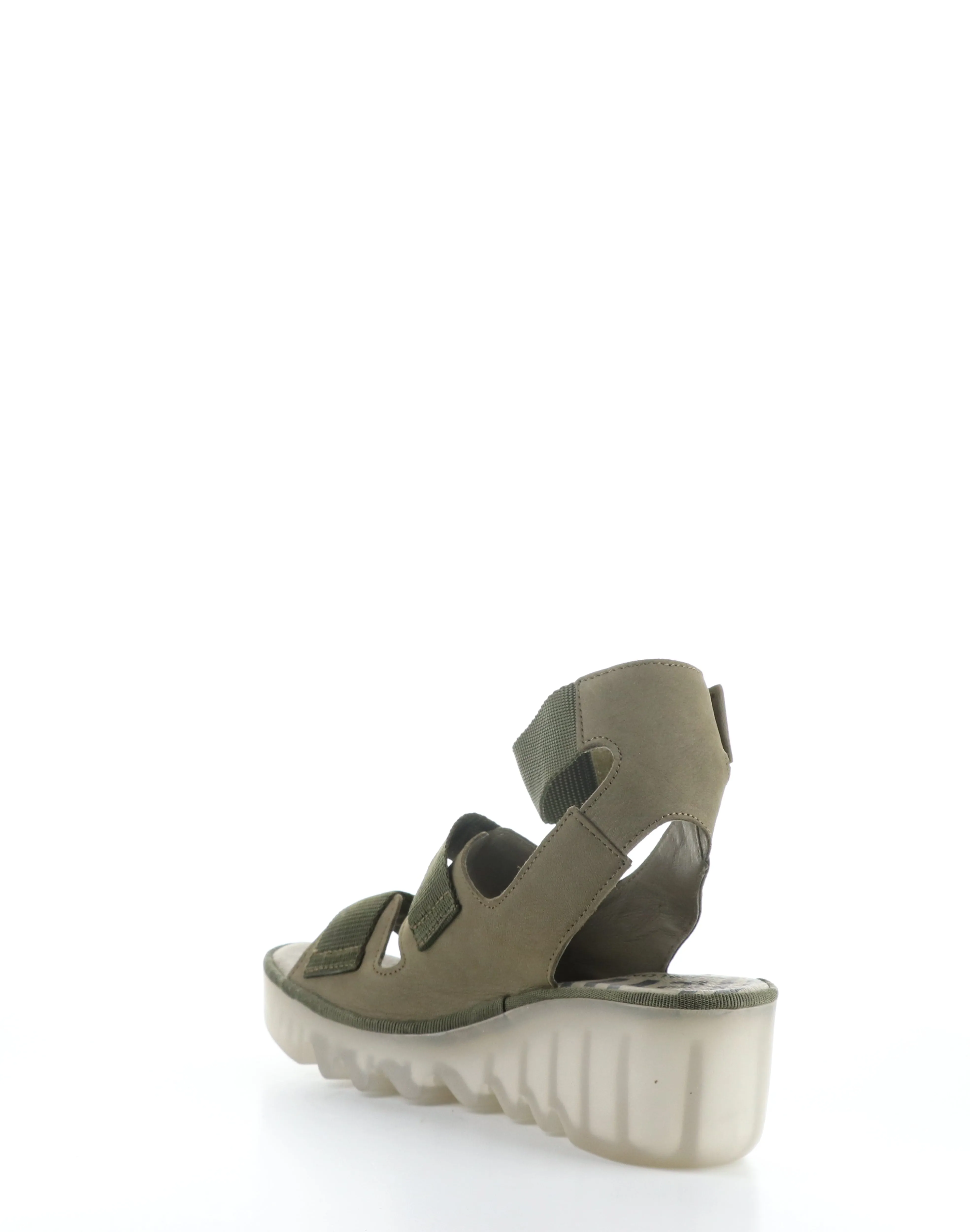 Green Velcro Sandals - BECH474FLY