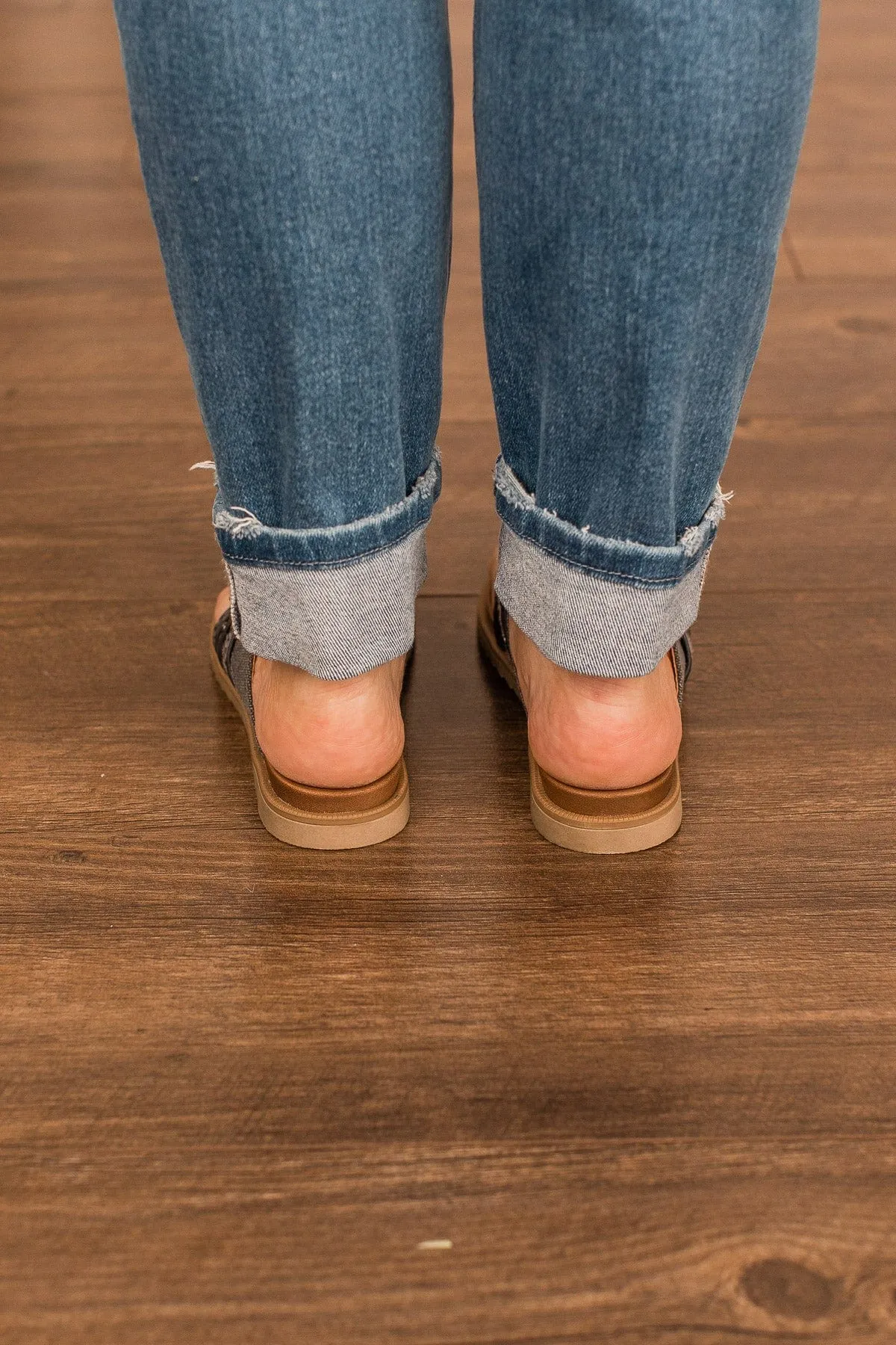 Grey Very G Rose Sandals