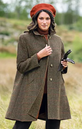 Harris Tweed Cape Coat for Women