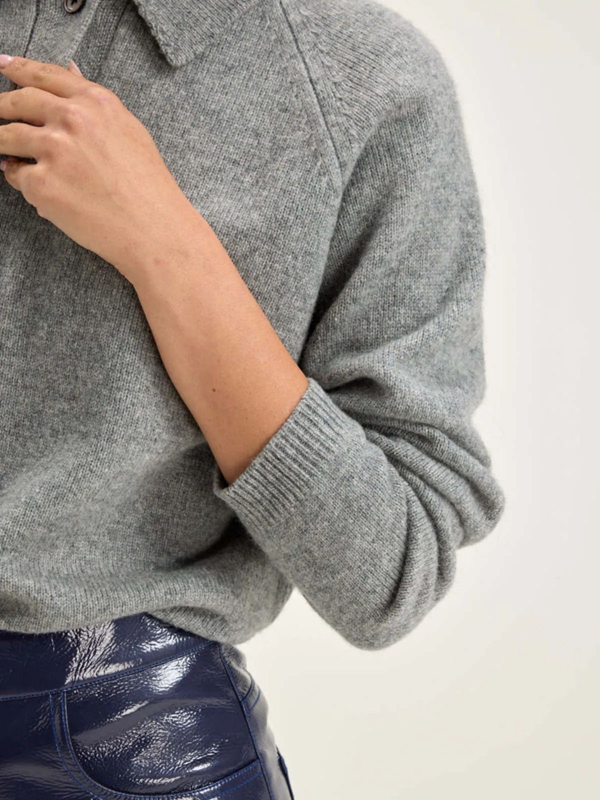 Heather Grey Amerty Sweater