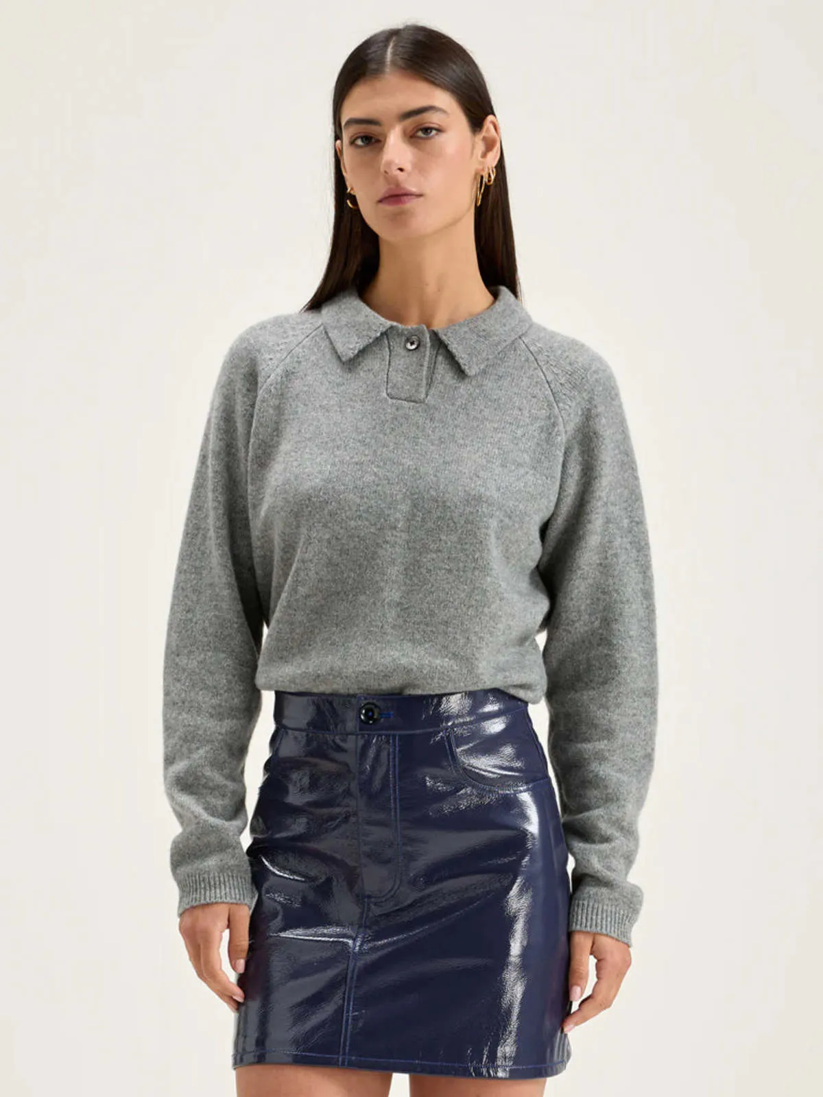 Heather Grey Amerty Sweater